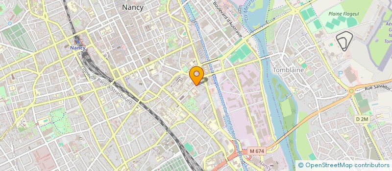 localisation de l'entreprise ROSSI OKR  NANCY