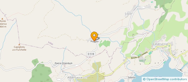 localisation de l'entreprise ROSSI TP à LOZZI