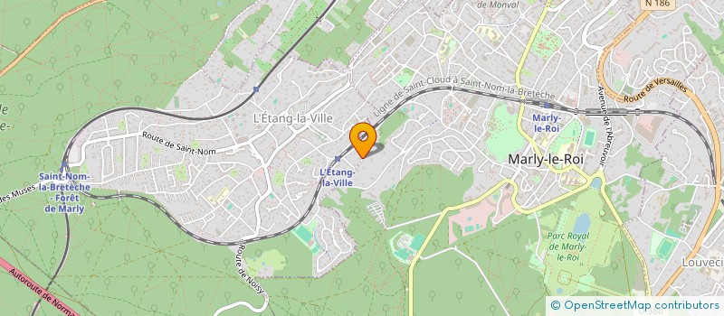 localisation de l'entreprise ROSSIGNOL 3000  MARLY-LE-ROI