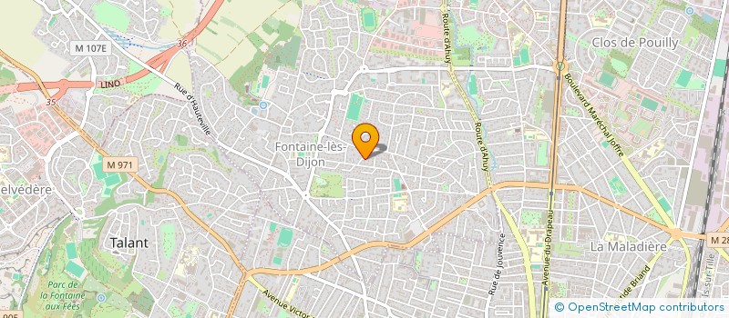 localisation de l'entreprise ROSSIGNOL  VAL-SUZON