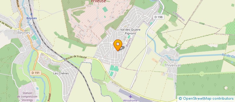 localisation de l'entreprise ROSSIGNOL  BEYNES