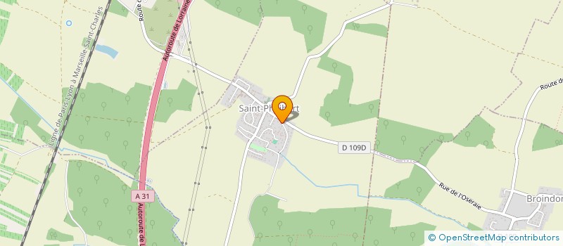 localisation de l'entreprise ROSSIGNOL  SAINT-PHILIBERT