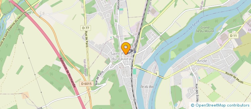 localisation de l'entreprise ROSSIGNOL à SAINT-PIERRE-DU-VAUVRAY