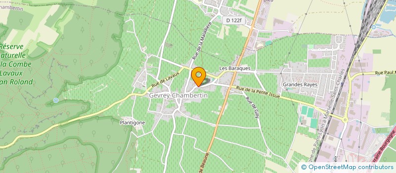 localisation de l'entreprise ROSSIGNOL DAVID  GEVREY-CHAMBERTIN