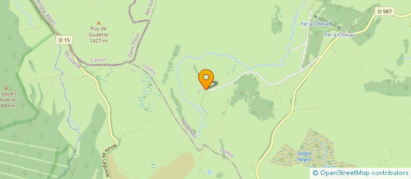 localisation de l'entreprise ROSSIGNOL ENERGIE  NASBINALS