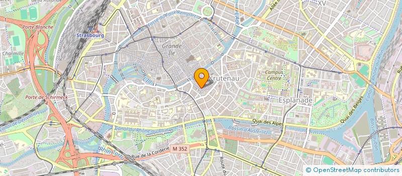 localisation de l'entreprise ROSSIGNOL NICOLAS ET LAURE à STRASBOURG