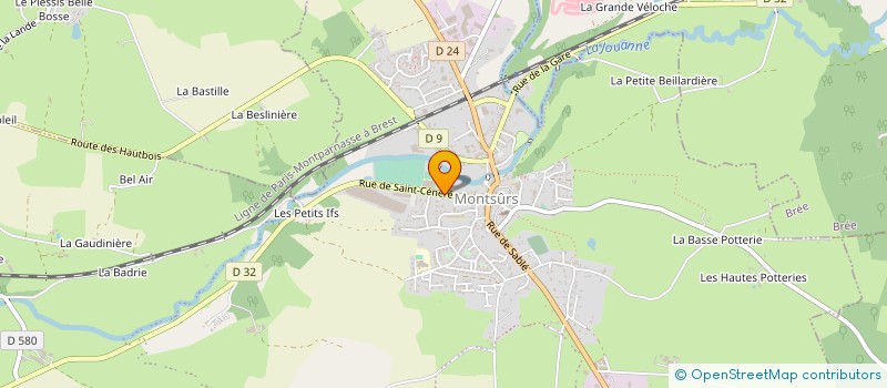 localisation de l'entreprise ROSSIGNOL SA à MONTSURS