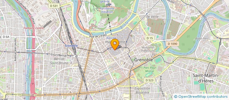 localisation de l'entreprise ROSSIGNY ANTHONY à GRENOBLE