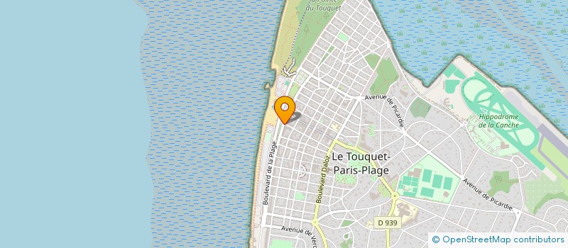 localisation de l'entreprise ROSSIN AURELIEN à LE TOUQUET-PARIS-PLAGE