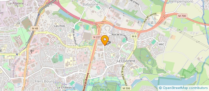 localisation de l'entreprise ROSSO & BIANCO à VILLENEUVE D ASCQ