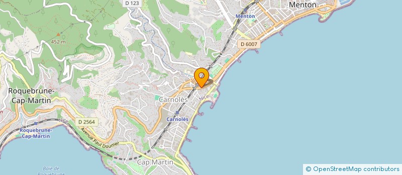 localisation de l'entreprise ROSSO GESTION CONSEILS  ROQUEBRUNE-CAP-MARTIN