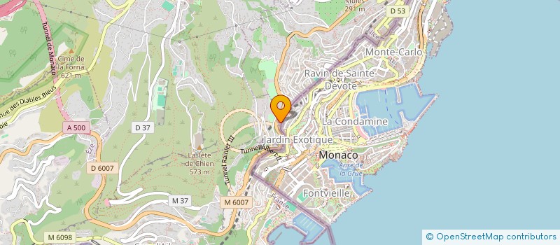 localisation de l'entreprise ROSSO MONACO à LA TURBIE