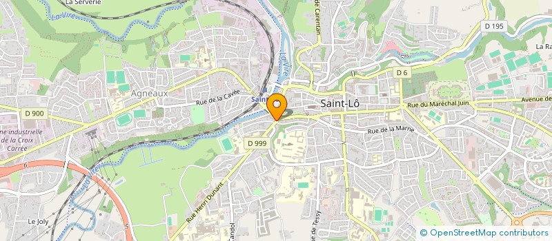 localisation de l'entreprise ROSSOLIS  SAINT-LO