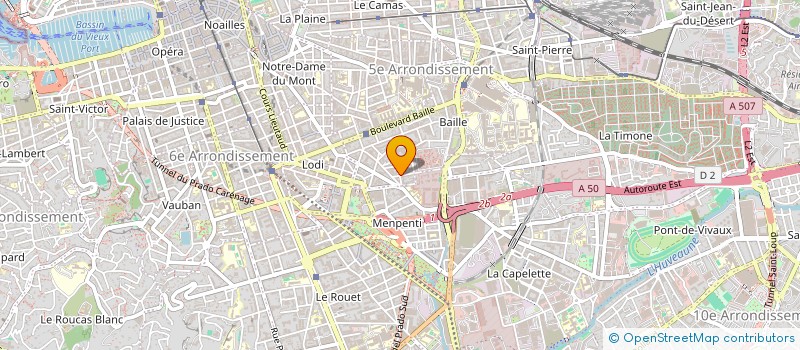 localisation de l'entreprise ROSSU à MARSEILLE