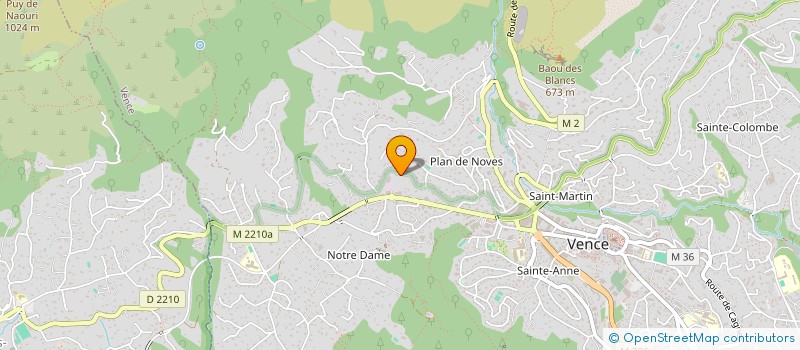localisation de l'entreprise ROSTAGNO FILS à VENCE