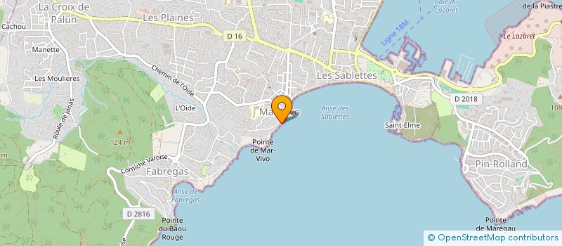 localisation de l'entreprise ROSTAN à LA SEYNE-SUR-MER