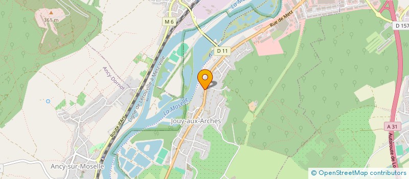 localisation de l'entreprise ROSTAN SCI  JOUY-AUX-ARCHES