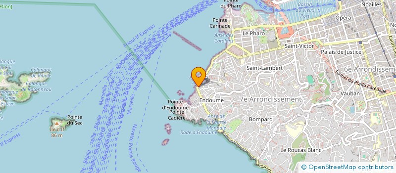 localisation de l'entreprise ROSTAND à MARSEILLE