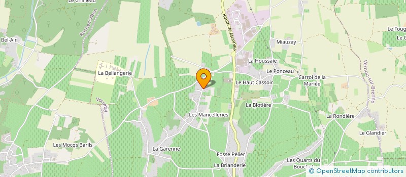 localisation de l'entreprise ROSTAND à VOUVRAY