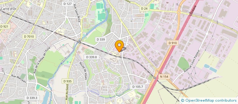 localisation de l'entreprise ROSTAND BTP à CHARTRES