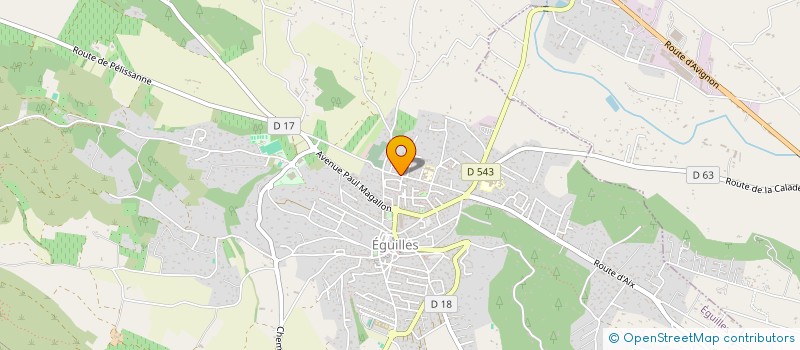 localisation de l'entreprise ROSTAND & CO à EGUILLES