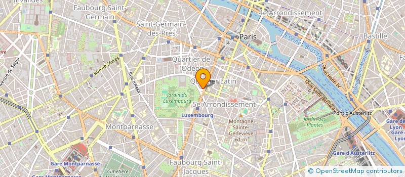 localisation de l'entreprise ROSTAND PONS  PARIS