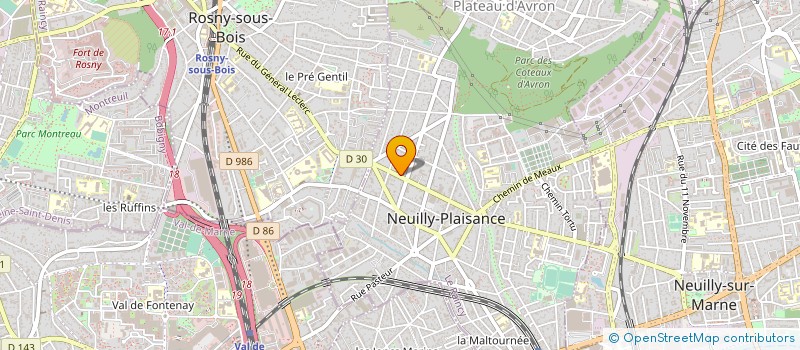 localisation de l'entreprise ROSTANE à NEUILLY-PLAISANCE