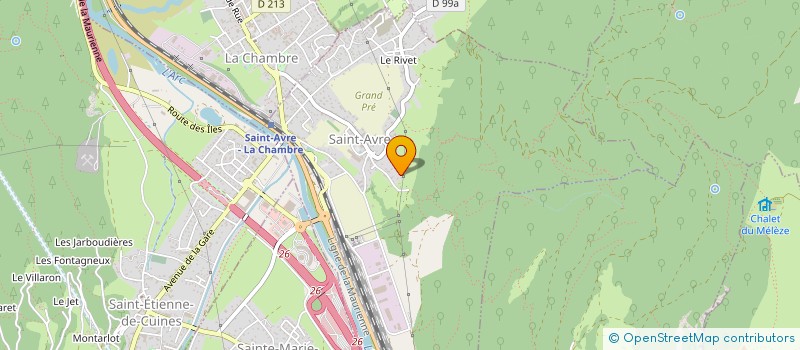 localisation de l'entreprise ROSTE  SAINT-AVRE