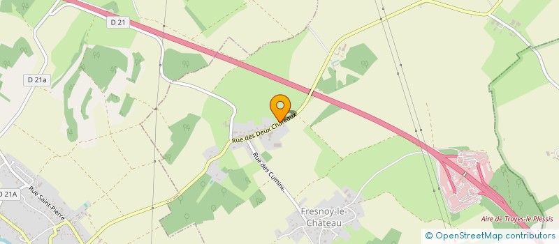 localisation de l'entreprise ROSTE PERE ET FILS à FRESNOY-LE-CHATEAU