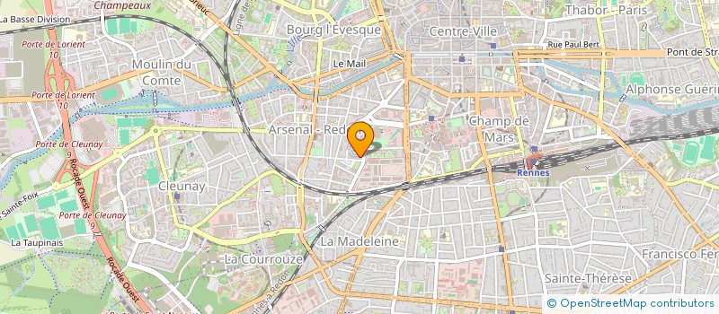 localisation de l'entreprise ROSTOPCHINE  RENNES