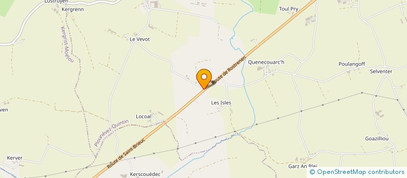 localisation de l'entreprise ROSTRENEN AIRSOFT TEAM (R.A.T.) à KERGRIST-MOELOU