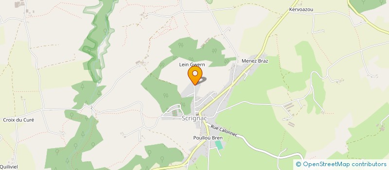 localisation de l'entreprise ROSVEGUEN  SCRIGNAC