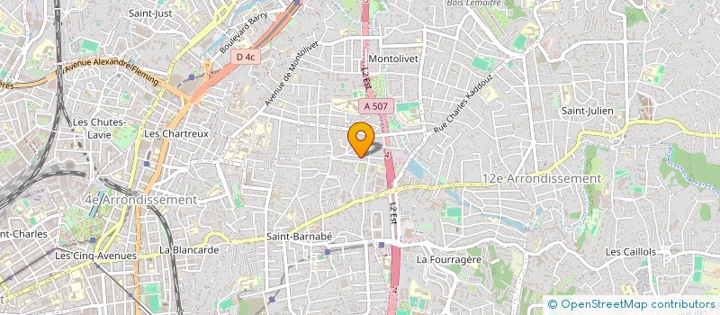 localisation de l'entreprise ROSY à MARSEILLE