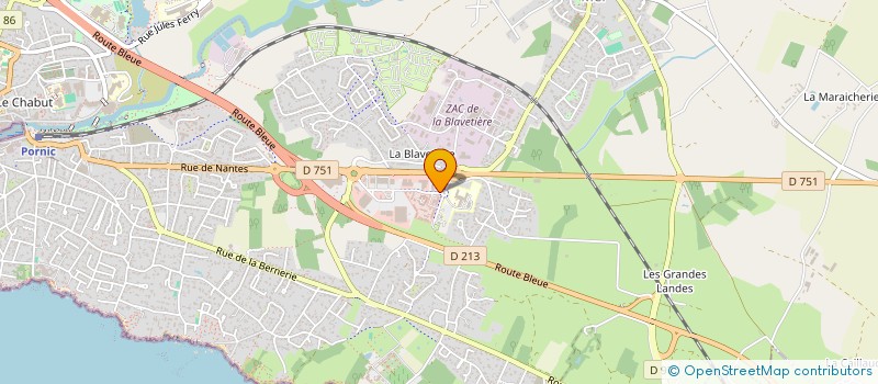 localisation de l'entreprise ROSYCA  PORNIC