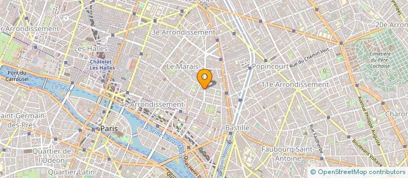 localisation de l'entreprise ROSYL à PARIS