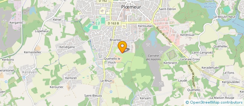 localisation de l'entreprise ROSYO à PLOEMEUR