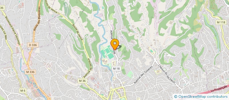 localisation de l'entreprise ROSYVE  CAGNES-SUR-MER