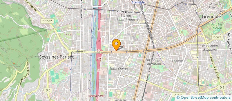 localisation de l'entreprise ROTA LMNP à GRENOBLE
