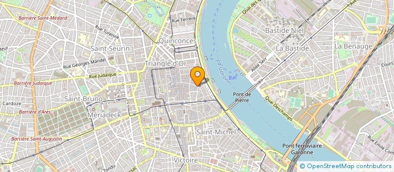 localisation de l'entreprise ROTA-SYNCHRO à BORDEAUX