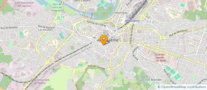 localisation de l'entreprise ROTARACT CLUB ANGOULEME LE VALOIS à ANGOULEME