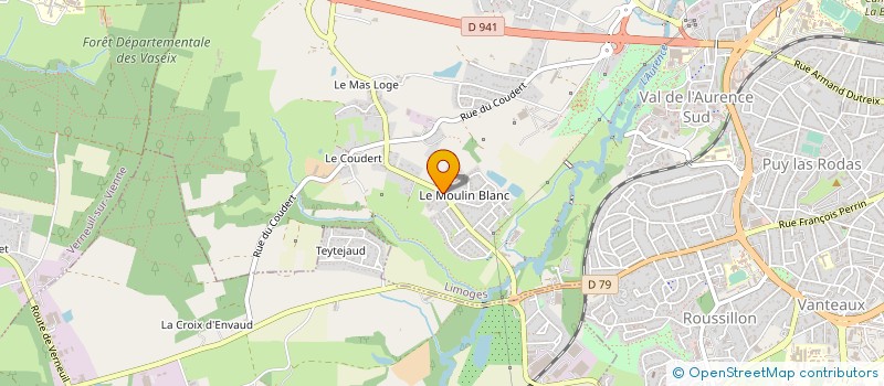 localisation de l'entreprise ROTARACT CLUB DE LIMOGES LEMOVICES. à LIMOGES