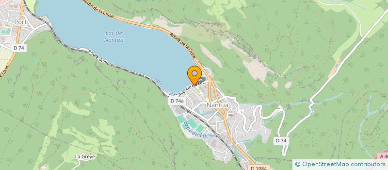 localisation de l'entreprise ROTARY CLUB  NANTUA