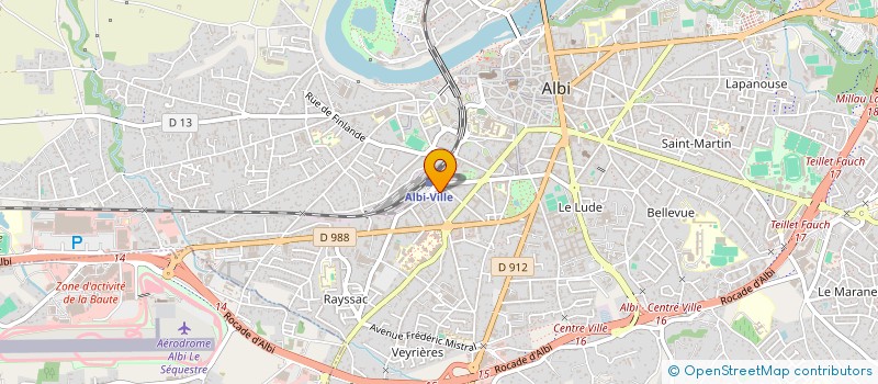 localisation de l'entreprise ROTARY CLUB ALBI LAPEROUSE à ALBI