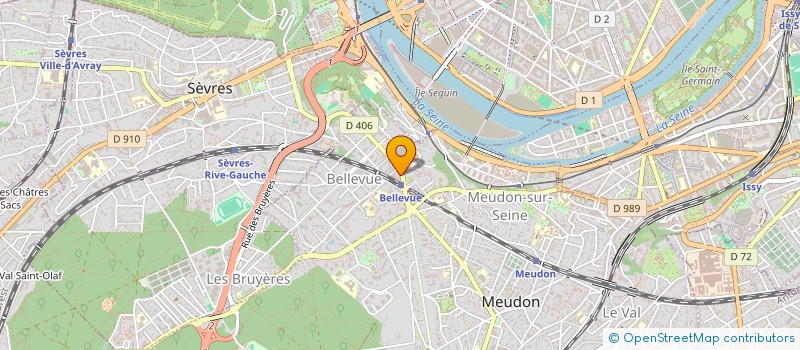 localisation de l'entreprise ROTARY CLUB ALUMNI  MEUDON