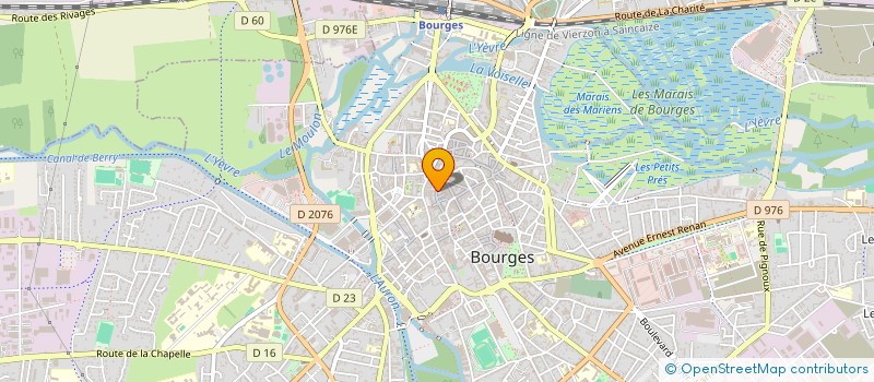 localisation de l'entreprise ROTARY CLUB BOURGES JACQUES COEUR  BOURGES