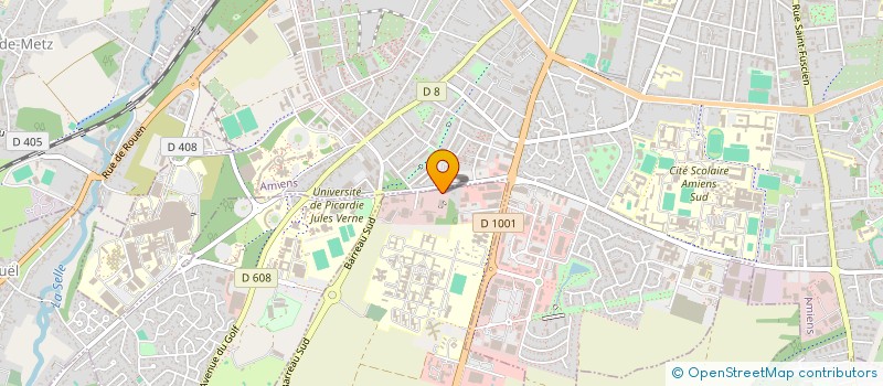 localisation de l'entreprise ROTARY CLUB D'AMIENS  DURY