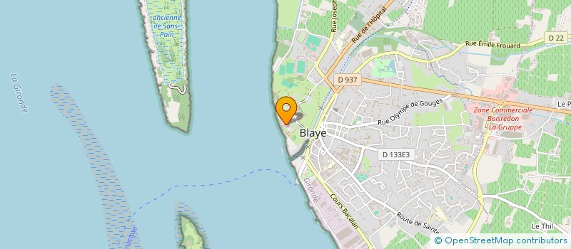 localisation de l'entreprise ROTARY-CLUB DE BLAYE à BLAYE