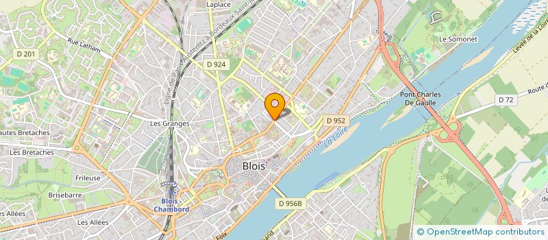 localisation de l'entreprise ROTARY CLUB DE BLOIS-LOIRE ET CHATEAUX  BLOIS