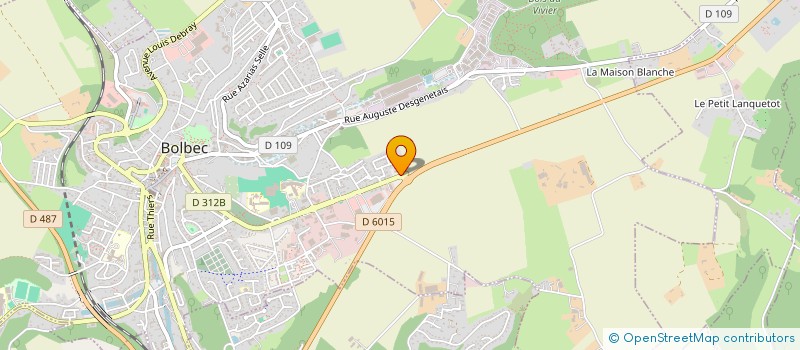 localisation de l'entreprise ROTARY CLUB DE BOLBEC LILLEBONNE  BOLBEC