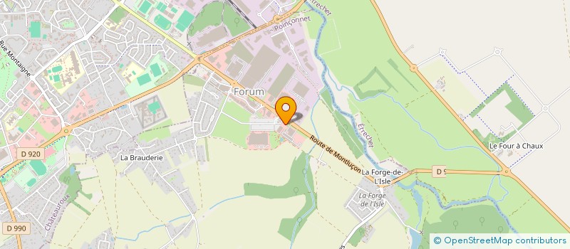 localisation de l'entreprise ROTARY CLUB DE CHATEAUROUX à LE POINCONNET